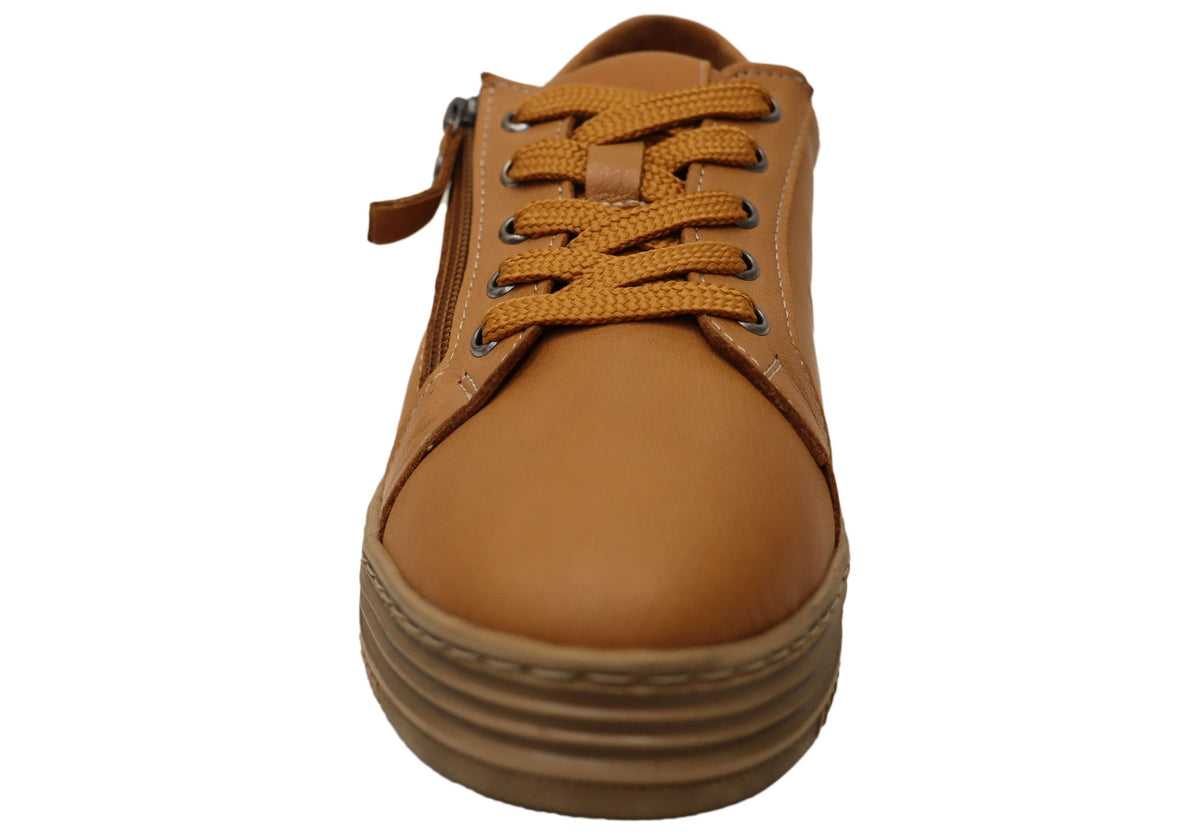 Cabello Comfort Cyra Womens Leather European Leather Casual Shoes
