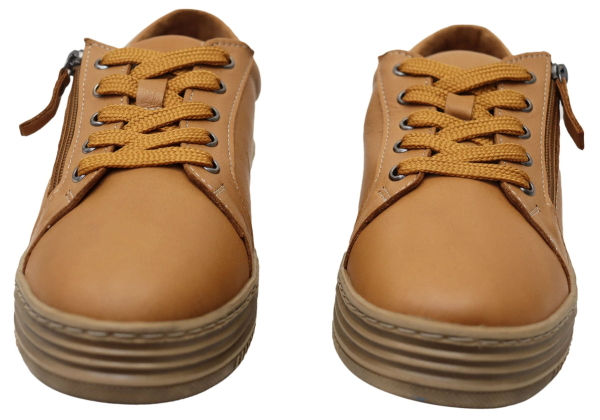 Cabello Comfort Cyra Womens Leather European Leather Casual Shoes