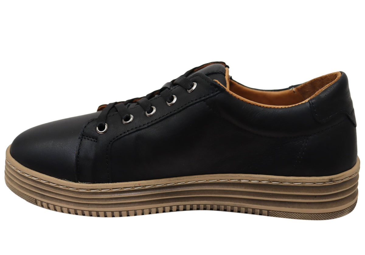 Cabello Comfort Cyra Womens Leather European Leather Casual Shoes