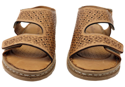 Orizonte Freedomwalk Womens Comfortable European Leather Sandals