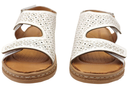 Orizonte Freedomwalk Womens Comfortable European Leather Sandals