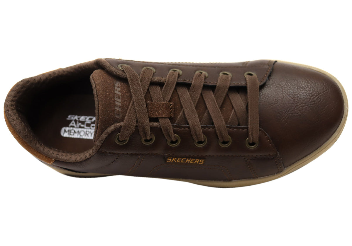 Skechers Mens Cavell Hensley Comfortable Lace Up Casual Shoes