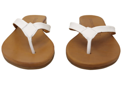 Orizonte Ellaease Womens Comfortable European Leather Thongs Sandals