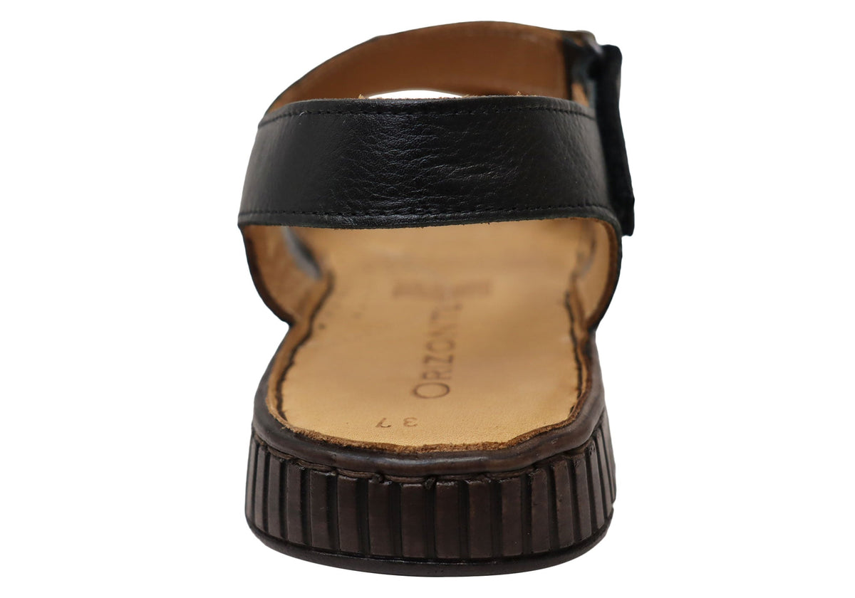 Orizonte Breezewalk Womens Comfortable European Leather Sandals