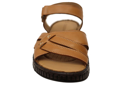 Orizonte Breezewalk Womens Comfortable European Leather Sandals