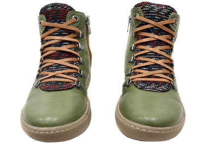 Cabello Comfort Willow Womens European Comfortable Leather Boots