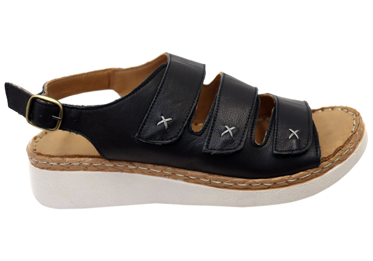 Orizonte Cloudstep Womens Comfortable European Leather Sandals