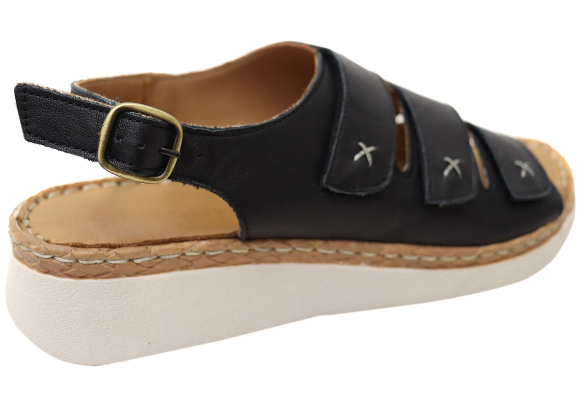 Orizonte Cloudstep Womens Comfortable European Leather Sandals