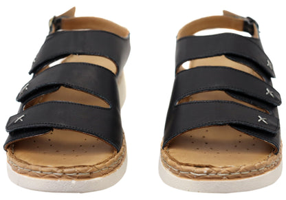 Orizonte Cloudstep Womens Comfortable European Leather Sandals