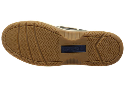 Sperry Mens Billfish Comfortable Wide Width Leather Boat Shoes