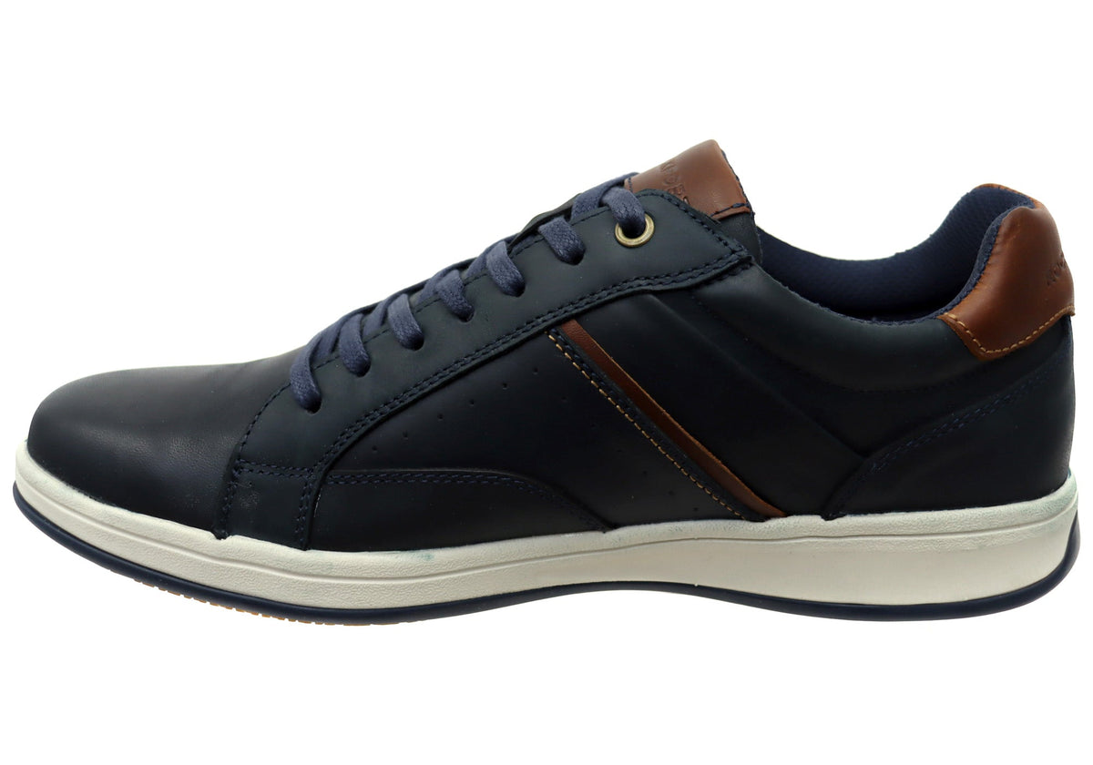 Rockport Jeb RO Mens Leather Comfortable Lace Up Shoes