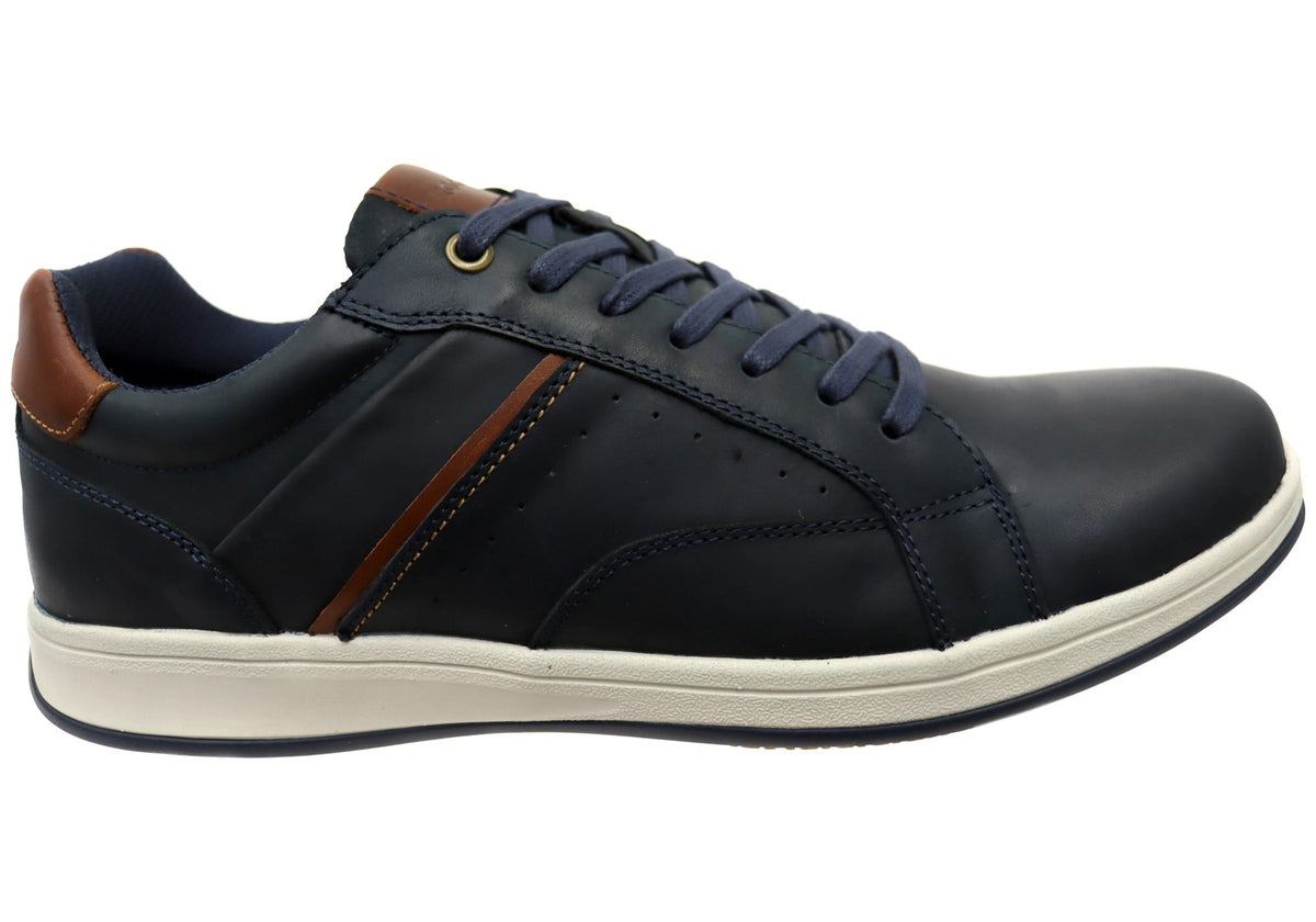 Rockport Jeb RO Mens Leather Comfortable Lace Up Shoes