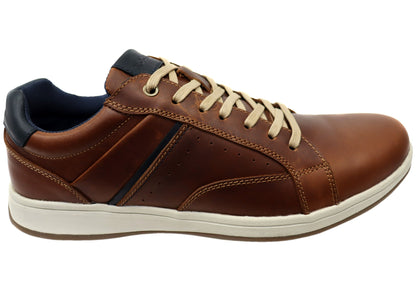 Rockport Jeb RO Mens Leather Comfortable Lace Up Shoes