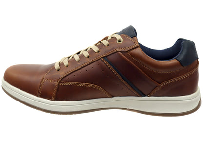 Rockport Jeb RO Mens Leather Comfortable Lace Up Shoes