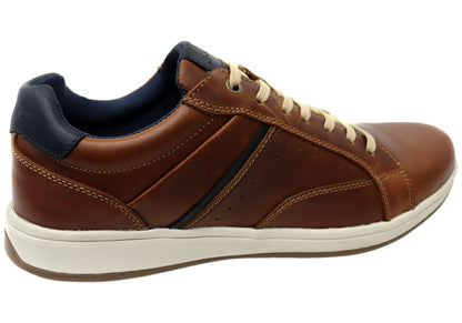 Rockport Jeb RO Mens Leather Comfortable Lace Up Shoes