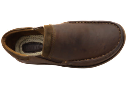 Born Mens Gudmund Leather Comfortable Slip On Shoes