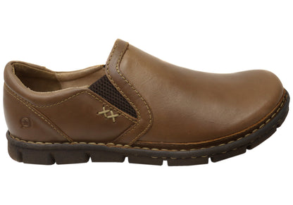 Born Mens Sawyer Leather Comfortable Slip On Shoes