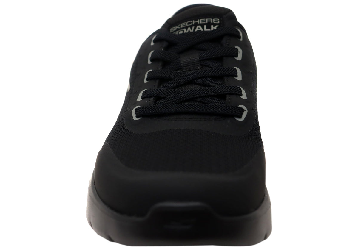 Skechers Mens Go Walk Flex Netro Extra Wide Fit Comfort Slip On Shoes