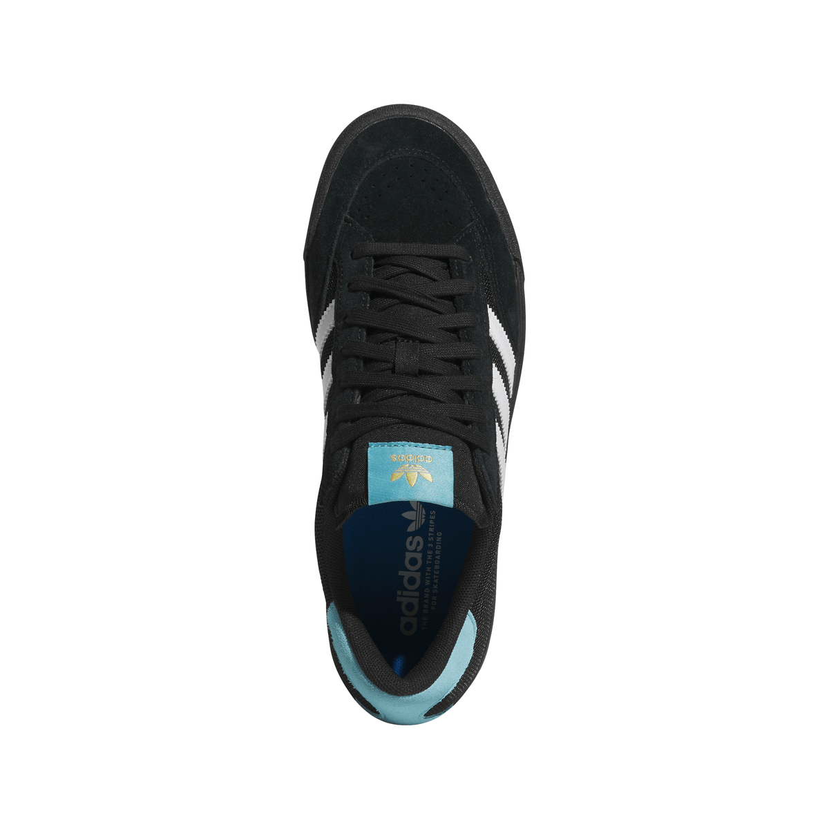 Adidas Nora Core Black White Metallic Gold Shoes