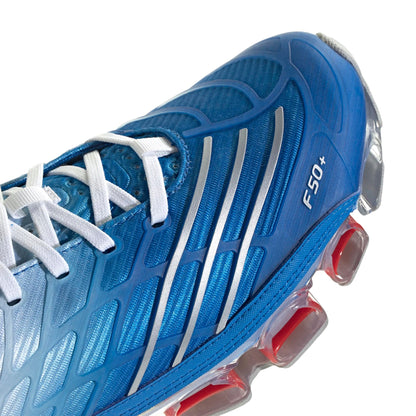 adidas Megaride F50 (Blue Bird/Silver Metallic/Cloud White)