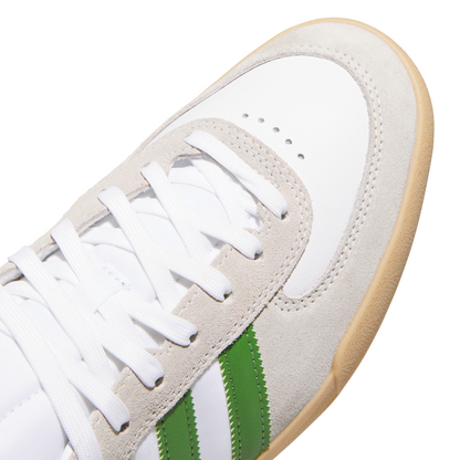 Adidas Glenburn White/Crew Green/Gum Shoes