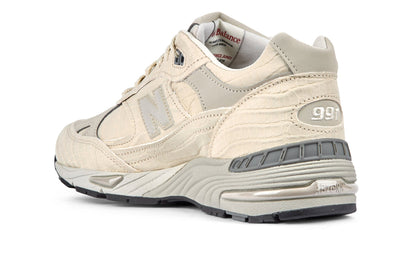 New Balance M991CR1 - Oyster Gray/Pistachio Shell/French Oak