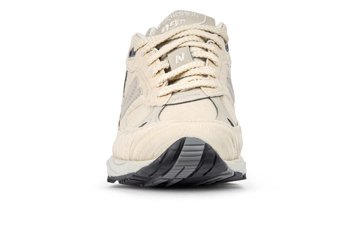 New Balance M991CR1 - Oyster Gray/Pistachio Shell/French Oak