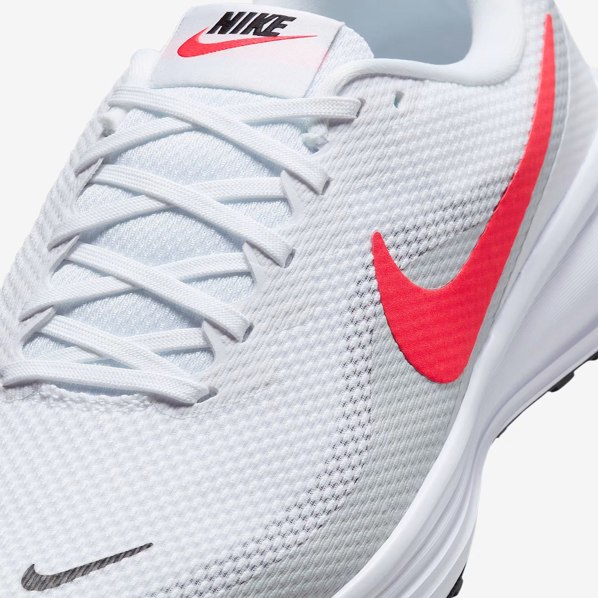 Men's Wide Fit Nike HQ1996-100 Revolution 8 Running Trainers