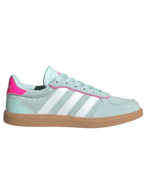 Adidas Women's Blue Breaknet Sleek Junior Sneakers, JR2130
