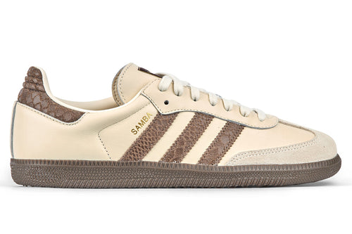 Adidas Samba OG W - Cream White/Earth Strata/Maroon