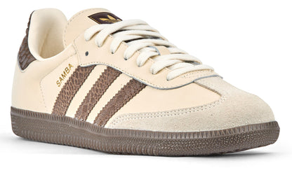 Adidas Samba OG W - Cream White/Earth Strata/Maroon