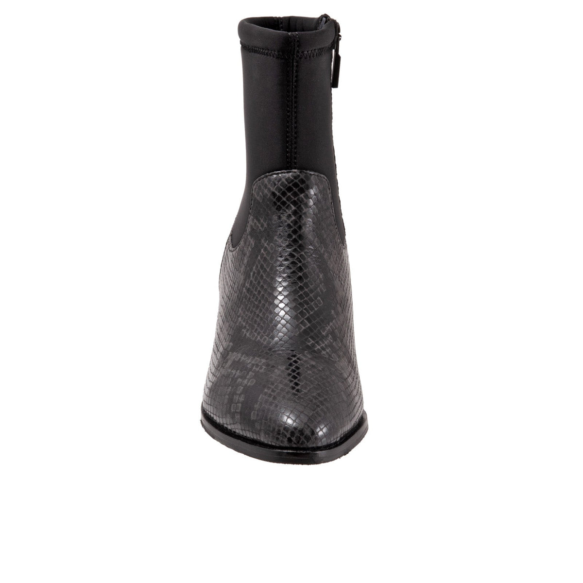 Trotters Kippy T2060-083 Womens Black Narrow Leather Ankle & Booties Boots