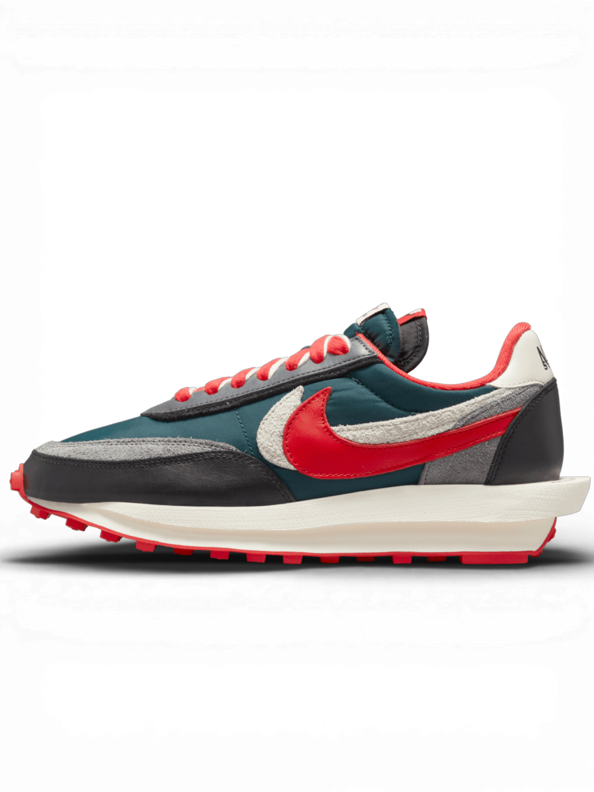 Nike LD Waffle sacai Undercover Midnight Spruce University Red