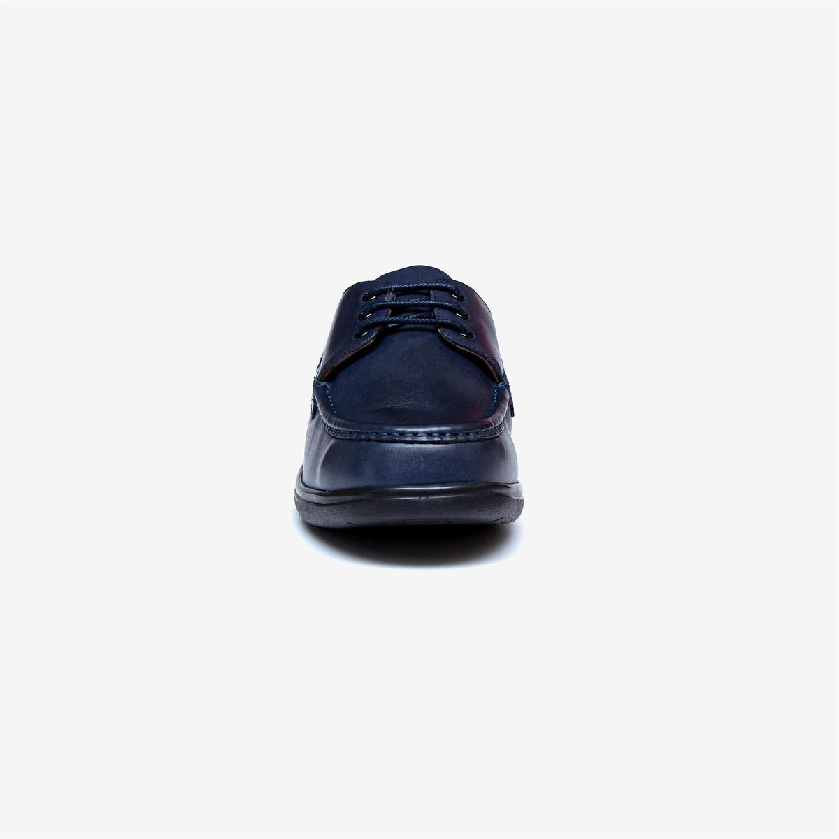 Mens Wide Fit Tredd Well Dean Shoes Navy Boat Shoes