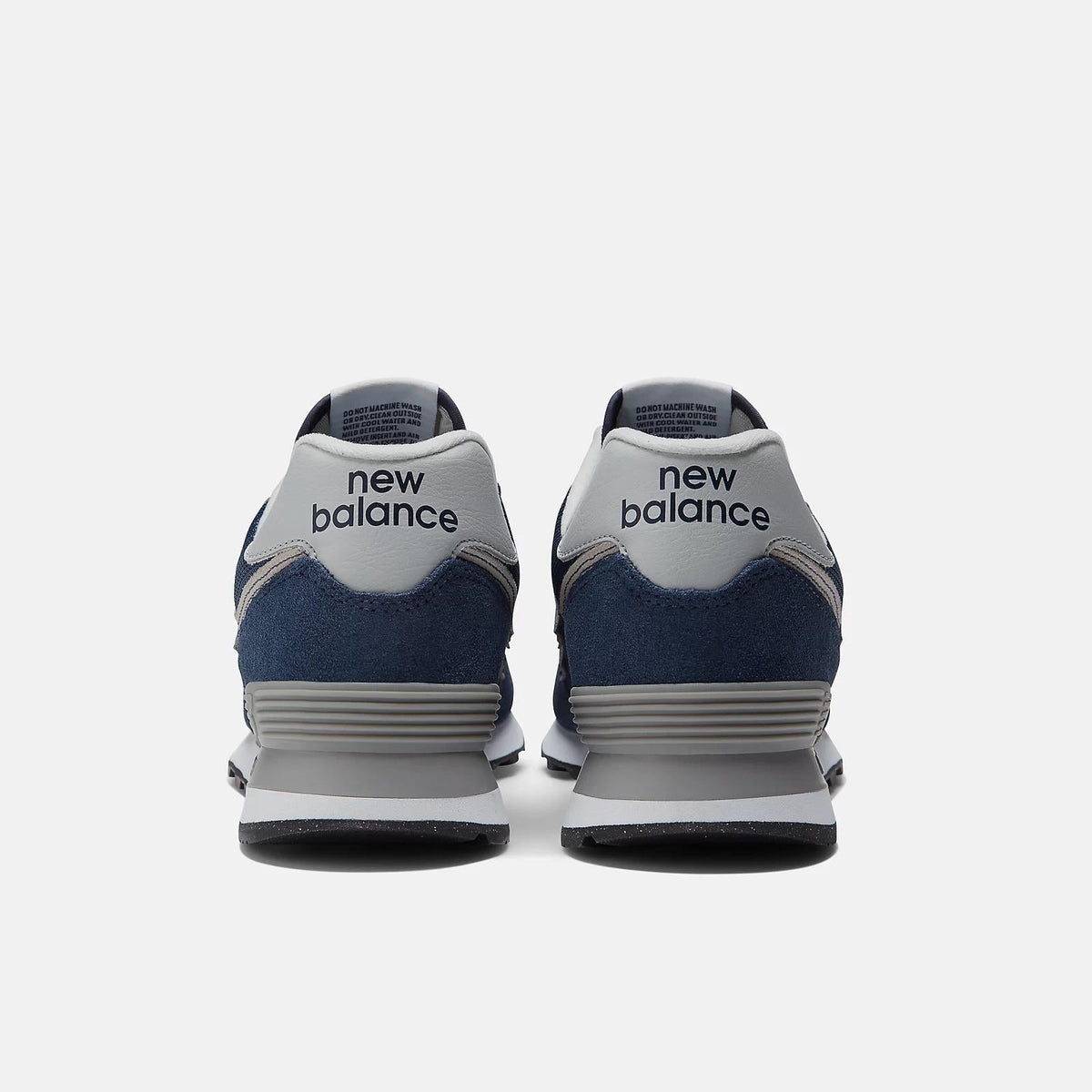 Men's Wide Fit New Balance ML574EVN Walking/Running Trainers - Exclusive - Navy ENCAP