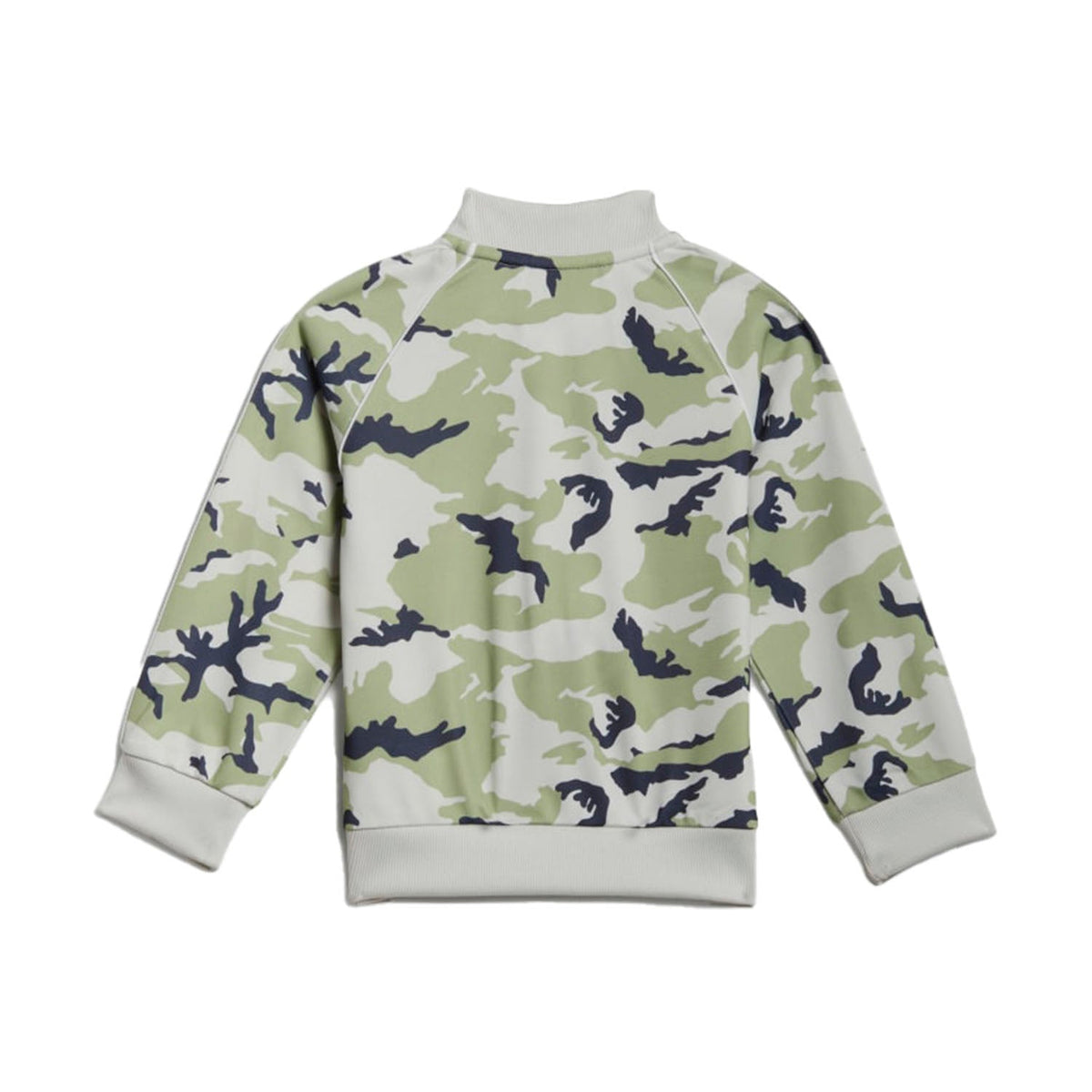 Adidas Toddlers/Little Kids' Camo SST Set Orbit Grey-Magic Lime-Shadow Navy