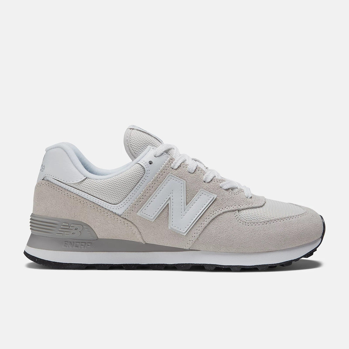 Men's Wide Fit New Balance ML574EVW Walking/Running Trainers - Exclusive - Nimbus Cloud/White ENCAP Width 4E