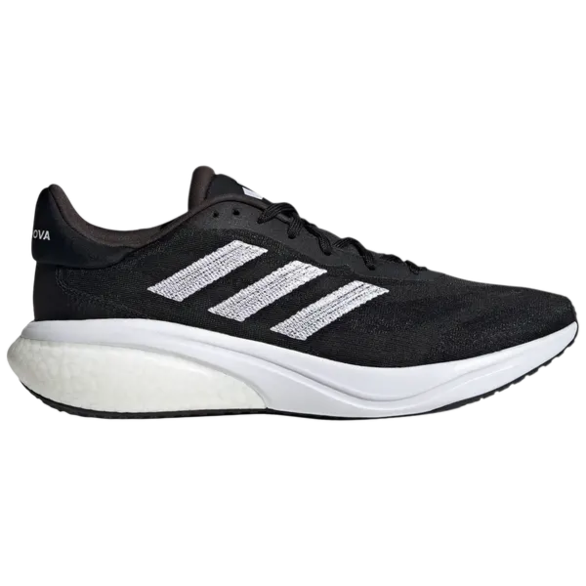 Adidas Men's Black Supernova 3 'Black White' Sneakers, IE4367 (No Box)