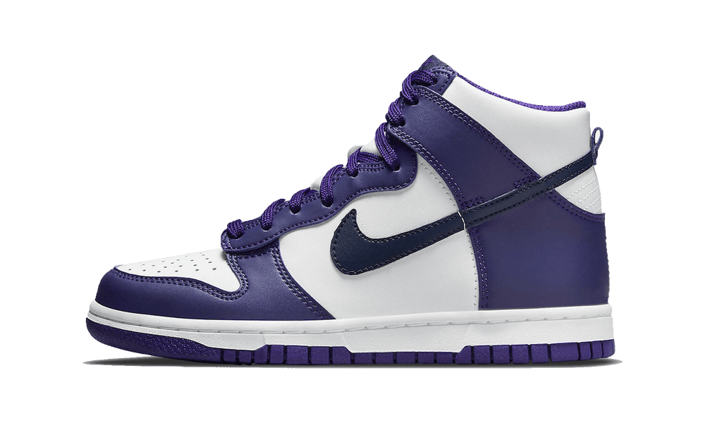 Nike Dunk High Electro Purple Midnight Navy (GS)