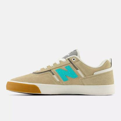 New Balance Numeric 306 Jamie Foy Tan Turquoise Shoes (NM306SSO)