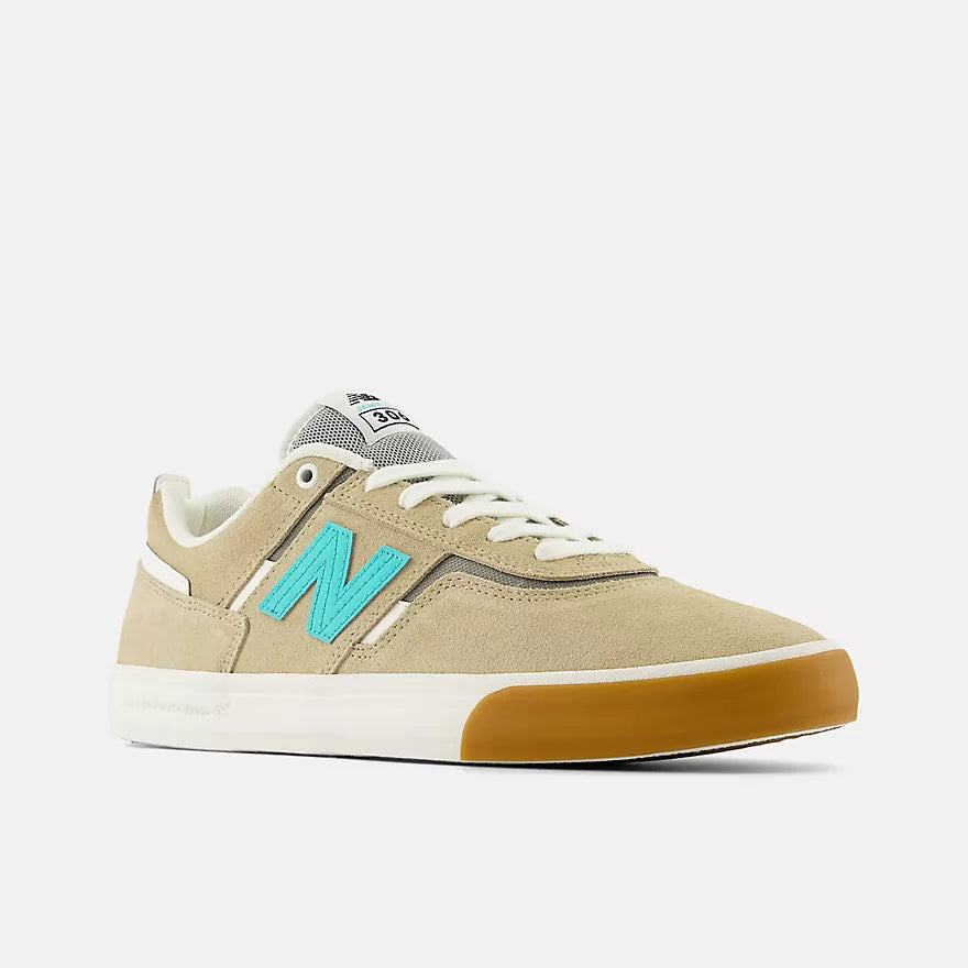 New Balance Numeric 306 Jamie Foy Tan Turquoise Shoes (NM306SSO)