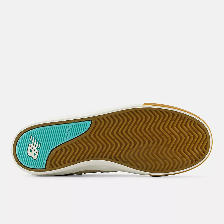 New Balance Numeric 306 Jamie Foy Tan Turquoise Shoes (NM306SSO)