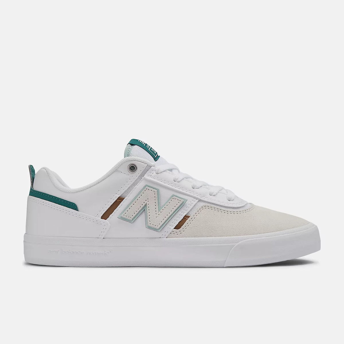 New Balance Numeric 306 Jamie Foy White Teal Shoes (NM306ZUA)