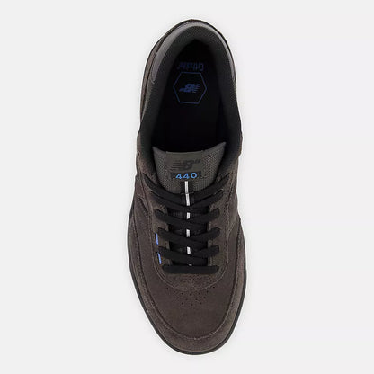 New Balance Numeric 440 V2 WIDE Dark Grey Black Shoes