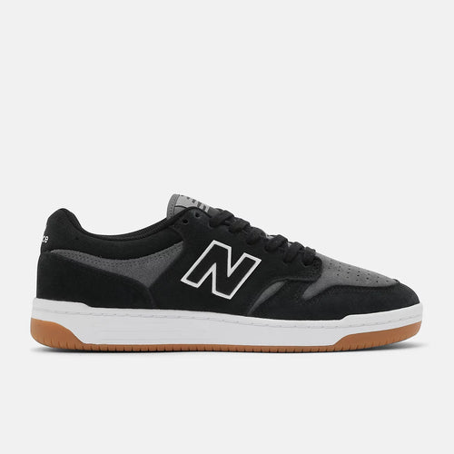 New Balance Numeric 480 Black Grey Shoes