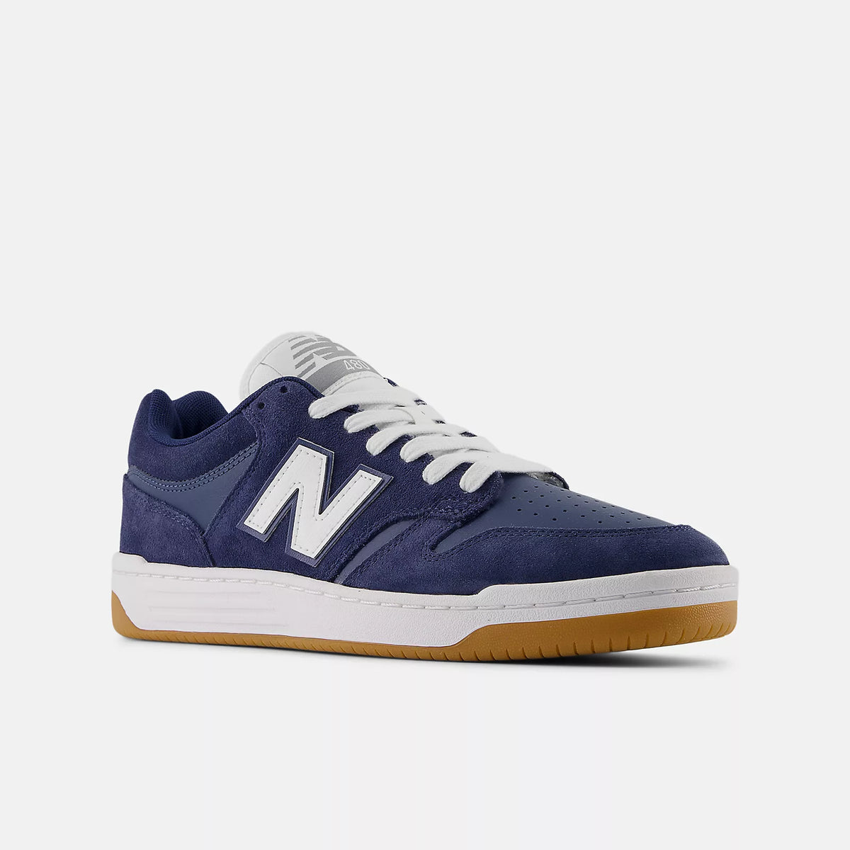 New Balance Numeric 480 Navy White Gum Shoes (NM480PRO)