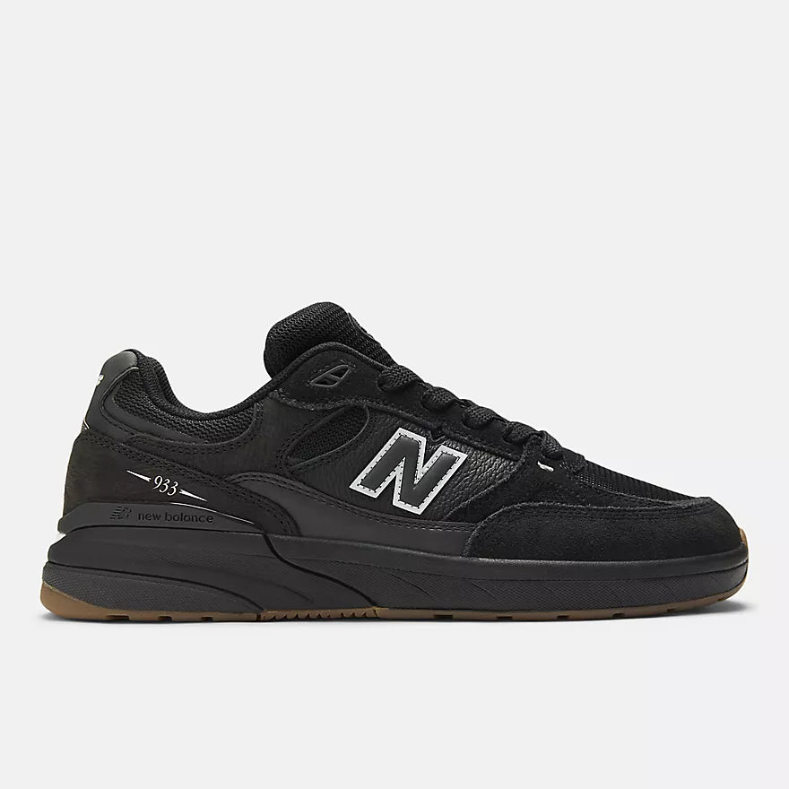 New Balance Numeric 933 Andrew Reynolds Black Black Shoes