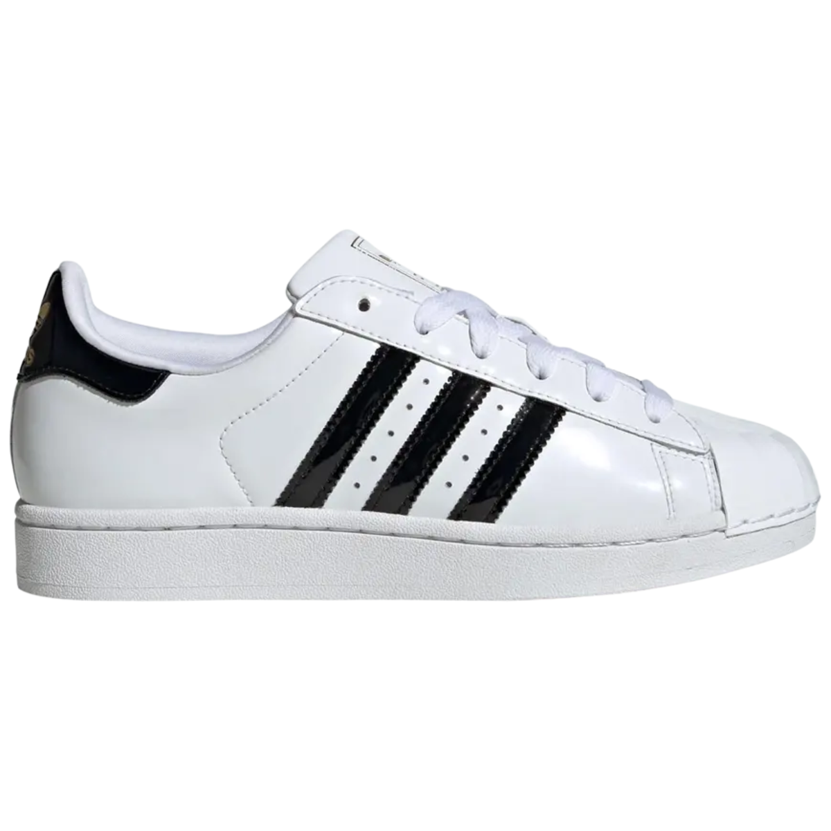 Adidas Originals Women's White/Black Superstar II, JS4010