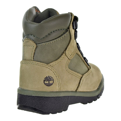 Timberland 6 Inch Field Boot Toddler's Shoes Light Green